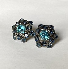 Konplott Ohrstecker Bended Lights Blau/Türkis