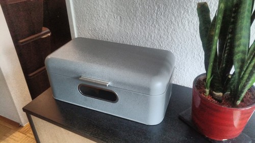 Brotkasten metall mit - brotkasten,