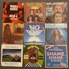 9 Singles 70er Pop - 7“