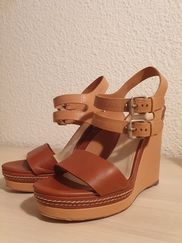 Chloé keilabsatz sandalen - chloé,