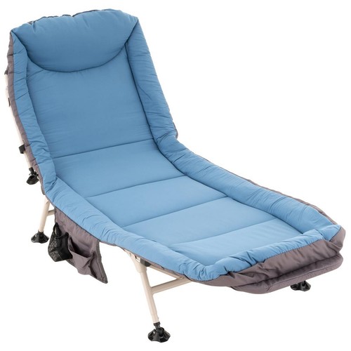 Campingliege blau grau - campingliege, blau-grau