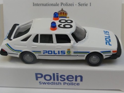 Wiking saab 900 polis - wiking,