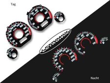 LETRONIX Plasma Tacho Tachoscheiben EL-Dash VW Golf 3 Vento 0-220 BLACK