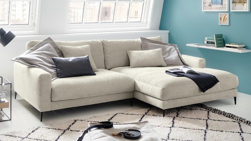 Ecksofa rechts uptown cord - rechts,