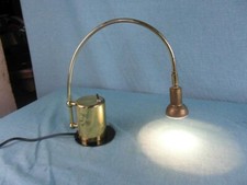 Tischlampe Verstellbar Messing Vitrine N Leuchten Goldschmiede Lampe Halogen 1b1