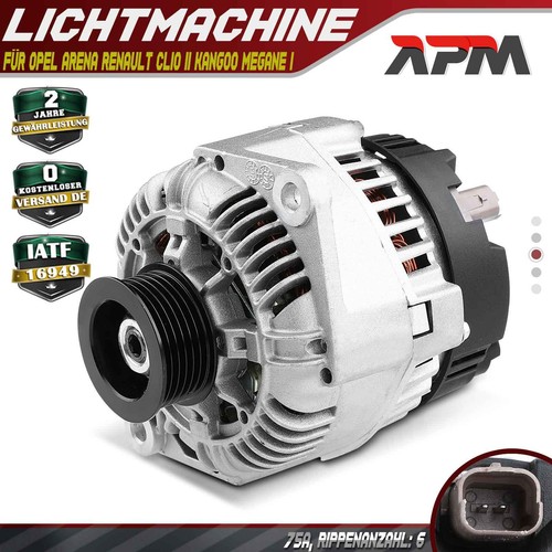 Lichtmaschine generator 75a - lichtmaschine,