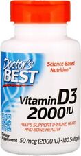 Doctor's Best Vitamin D3 2 000