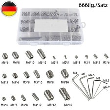 666stk madenschrauben set - 666stk,