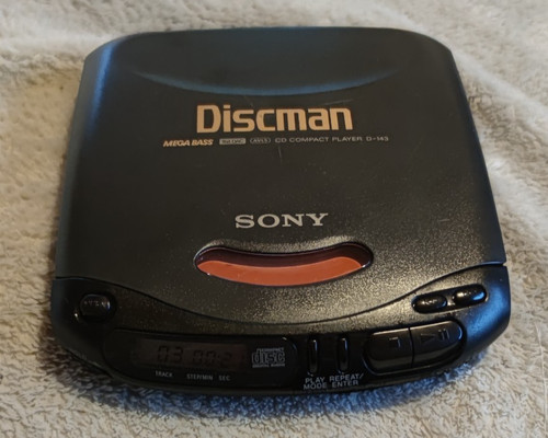 Sony 143 läuft discman - sony, d-143