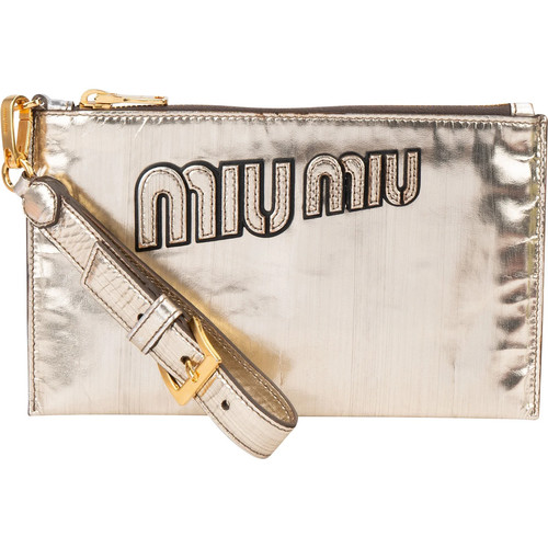 Miu metallic leather - miu,