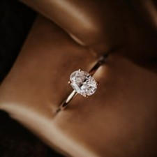 Diamantring für Hochzeit 14k