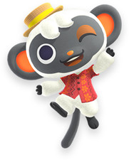 #421 Mini Amiibo Karte für Animal Crossing Niko / Bona Nintendo Switch