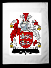 Flagge Wappen Familie Crest -