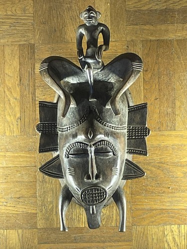 Afrika senufo holz maske - afrika,