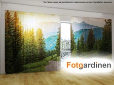 Fotogardinen "Berge" Vorhang