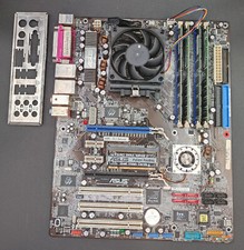 Mainboard ASUS A8N-SLI Deluxe nForce SLI Sockel 939, AMD Athlon 3500+, 2GB DDR1