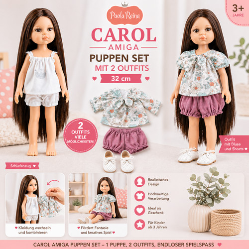 Paola reina carol - amiga, puppe