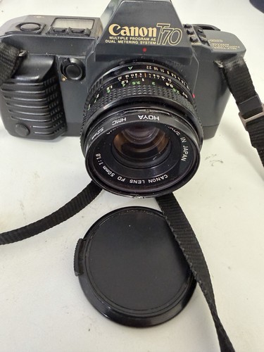 Canon t70 analog slr - analog, +