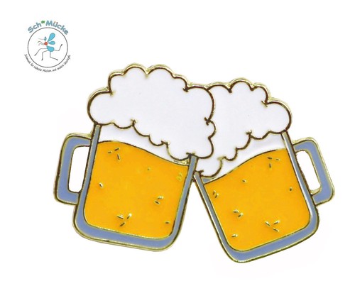 Anstecker bierkrug bier - anstecker,
