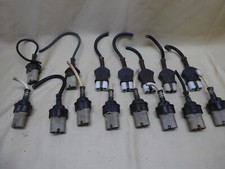 15 x alte Gerätestecker Netzstecker Heißgerätestecker Bakelit Keramik