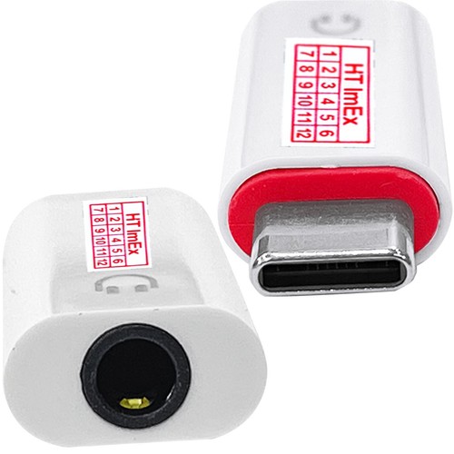Weiß usb typ auf - c, aux