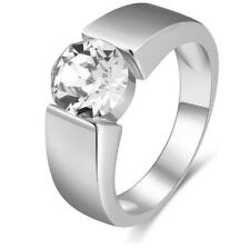 METROPOLITAN Damen Ring Silber Swarovski Kristall Gr. 52 54 56 58 Zertifikat