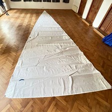 Neuwertig 25,9m² Großsegel Segel Fullbatten Mastrutscher VL=11,05m UL=4,00m Boot