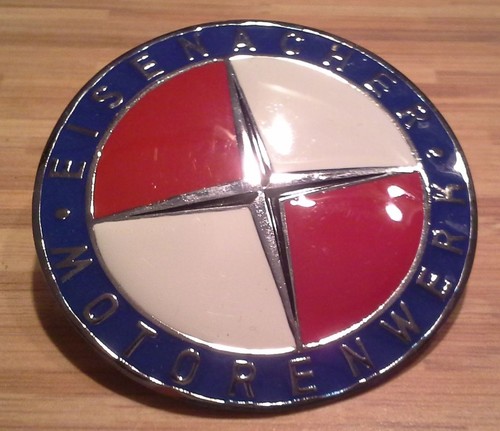 Emw plakette blau - plakette, eisenacher