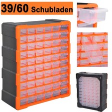 39/60 Schubladen Organizer Sortimentskasten Kleinteilemagazin Sortierbox Schrank