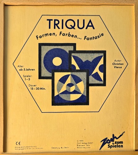 Zoch triqua legespiel holz - zoch,