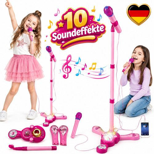 Kinder mikrofon mit ständer - mit,