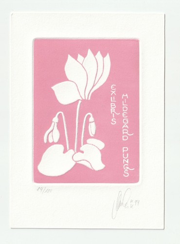 Monika huger keller - monika, exlibris