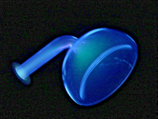 Hochfrequenz Elektrode Brust