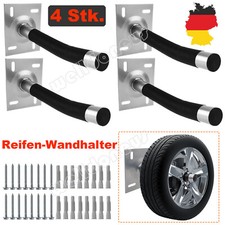 Autoreifen Wandhalter 4x Reifenhalter Felgen Reifen Wand-Halterung Baum Halter