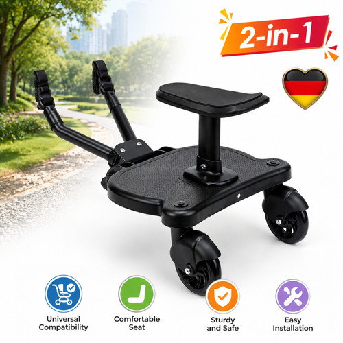 Buggyboard mit sitz 1 - buggyboard,
