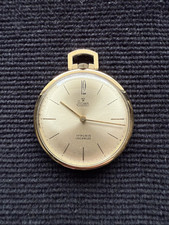 Stowa Frackuhr Taschenuhr Uhr 14K 585er Gold geprüft Uhrwerk AS 1525 Incabloc