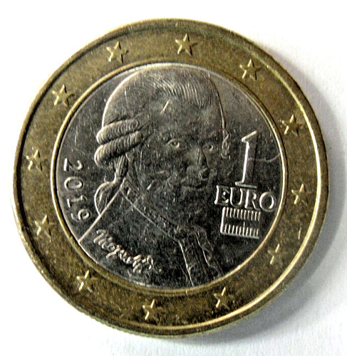 Münze euro österreich - münze, 1