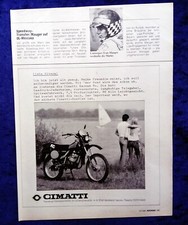 Cimatti Kaiman, originale Werbung aus 1981