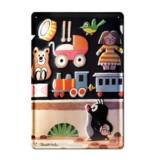 TV: Cartoon: Krtek: Der kleine Maulwurf - Spielzeugladen Blechschild - LOGOSHIRT