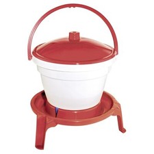 Kerbl Geflügeltränke Eimer Hühnertränke Geflügel Tränkeeimer Hühner 12 l