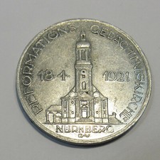 M313 Alte Alu Gedenk Medaille