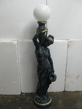 Barock Figur Stehlampe " Diana