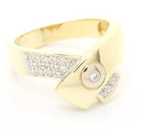 Ring 14 kt - ♦♦, 14k