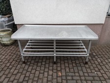 Fleischertisch Zerlegetisch Zerwirktisch Arbeitstisch Metzger ALU Schlachttisch