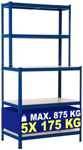 Steckregal inkl werkbank 3 - inkl., 2+3