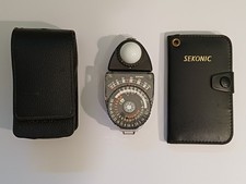 Sekonic Studio Deluxe II L-398M Profi Belichtungsmesser mit kompletten Slide Set