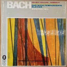 Bach*, Helmut Walcha - Das Wohltemperie 3xLP Album Promo Box Schallplatte 180910
