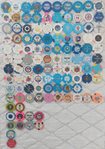 Las vegas 110 casino chips - chips, /