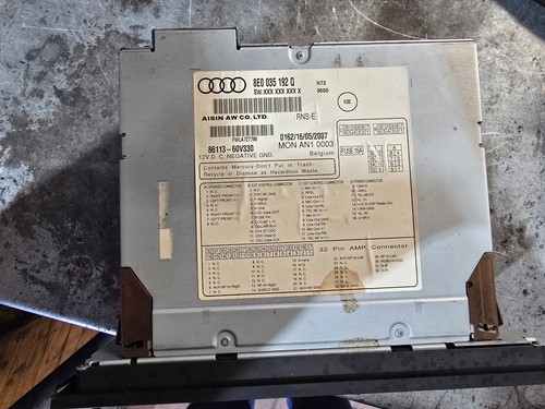 Audi navigation plus - audi, rns-e
