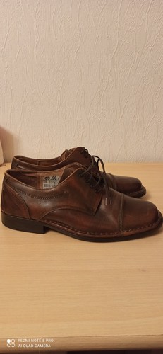 Herrenschuhe leder - 42,